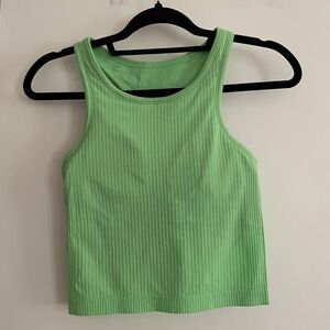 Ebb to Street Cropped Racerback Tank Top